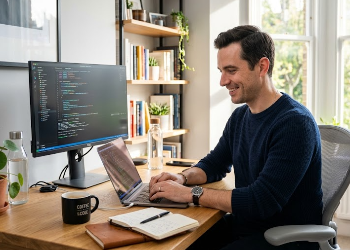 A szív és az érrendszer egészségének szemléltetése – emberi alak szívritmus illusztrációval