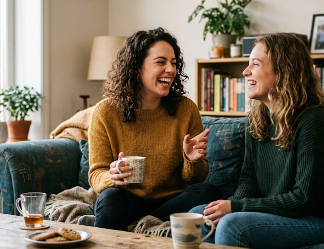 Szív-egészséges ételek: zöldségek, gyümölcsök, diófélék és halak egy asztalon